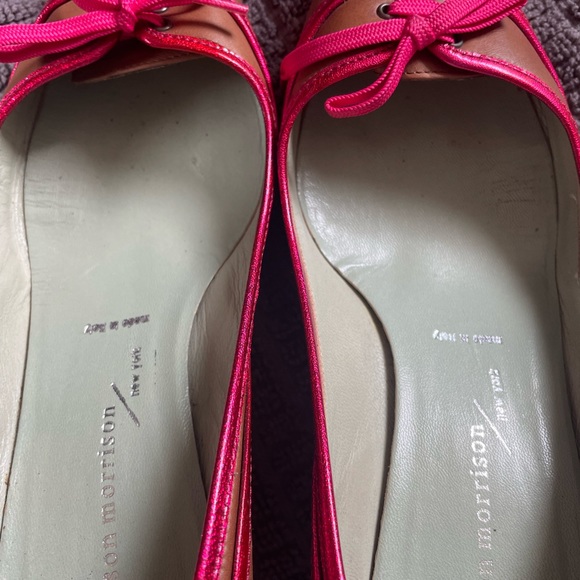 Sigerson Morrison kitten heels sz 7.5 - Picture 6 of 6